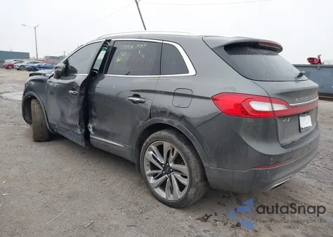 2017 Lincoln Mkx Reserve from USA, damaged, VIN 2LMPJ8LR3HBL11162